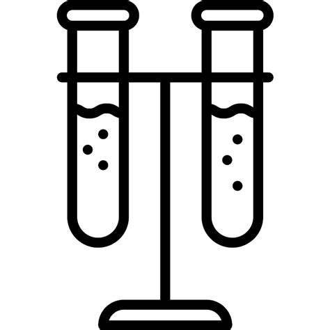 Test Tubes Vector SVG Icon SVG Repo