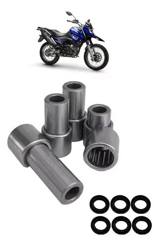 Kit Buchas Link Yamaha Xtz Crosser C Rolamento Agulha