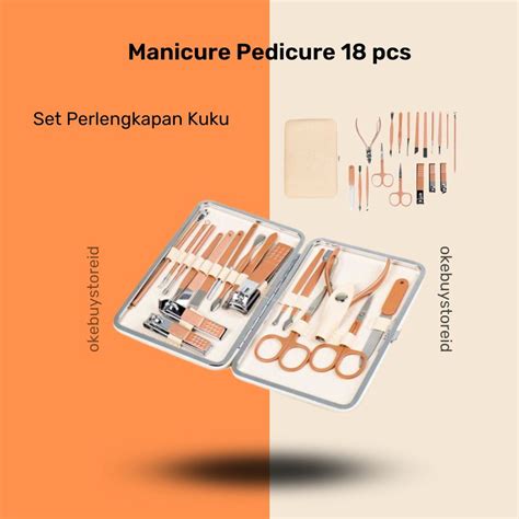 Jual Set Perlengkapan Gunting Kuku Set Manicure Pedicure Perawatan