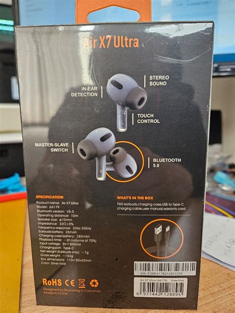 Riversong Air X7 Ultra TWS Earbuds With Wireless Charging Audio