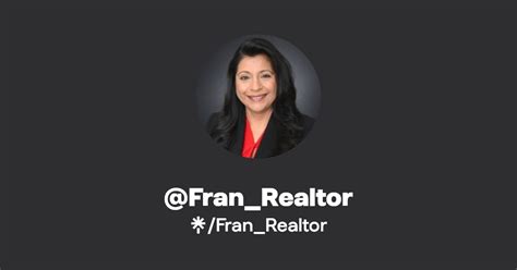 Fran Realtor Instagram Facebook Linktree