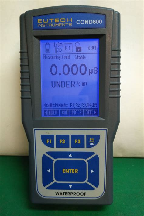 Eutech Instruments Cyberscan Waterproof Portable Meter Cond