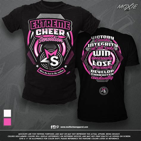 Custom Cheer Tshirts Tanks Cheer Clothing Tees Prodigy Cheer