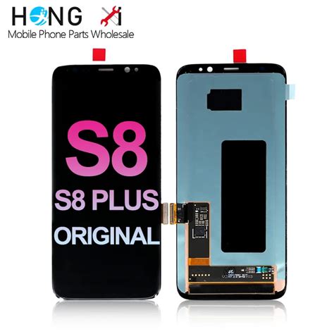 Original S8 Lcd Pantalla For Samsung Galaxy S8 Display For Samsung S8 Screen Replacement For