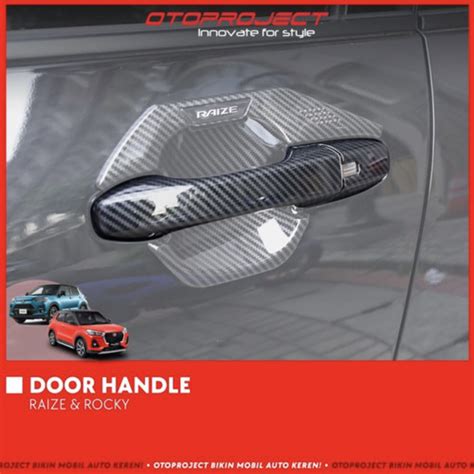 Jual Door Handle Cover Pelindung Gagang Pintu Raize Rocky Otoproject