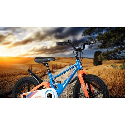 Детски MTB велосипед с 18" магнезиеви колела, алуминиева рамка, двойно ...