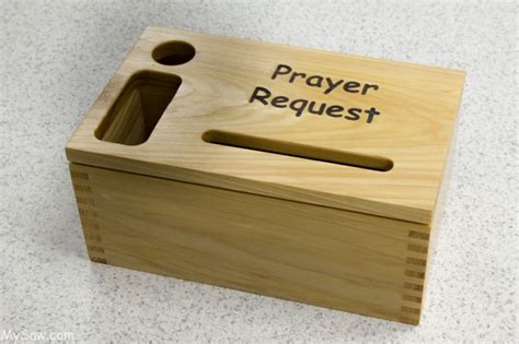 Small Prayer Request Box for a friend. - MySaw