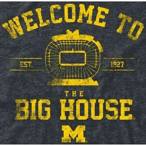 The Big House 1927 Michigan Wolverines Football University Of