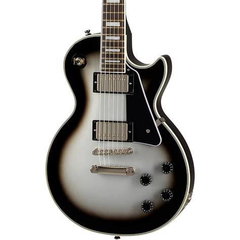 Epiphone Les Paul Custom Electric Guitar In Silverburst Finish Capitol