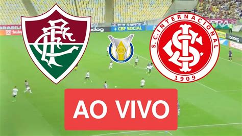 FLUMINENSE X INTERNACIONAL AO VIVO IMAGENS JOGO DE HOJE ASSISTA