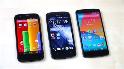 Motorola Moto G Vs Htc Desire Vs Google Nexus Benchmark