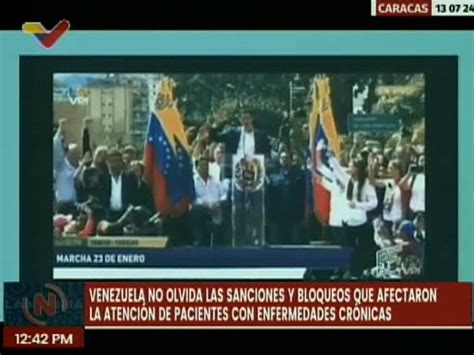 Venezuela Repudia Las Sanciones Impuestas Por Eeuu Que Afectaron A Pacientes De Bajos Recursos