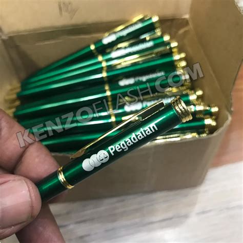 Pen Metal Paku Medium Pm Grafir Custom Logo Nama Harga Terbaru