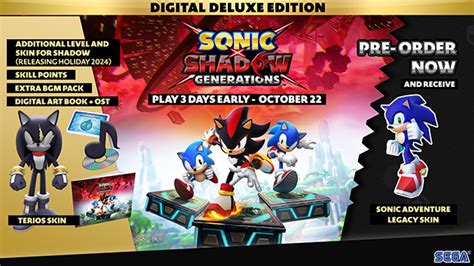 Pre Purchase Sonic X Shadow Generations On Steam