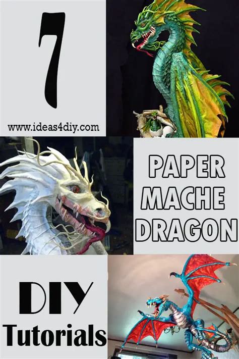 How to make a Paper Mache Dragon: 7 DIY Tutorials