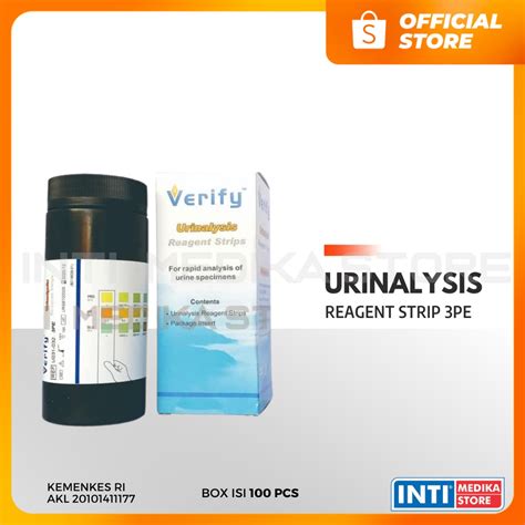 Jual Verify Urinalysis Reagent Strip Pe Shopee Indonesia