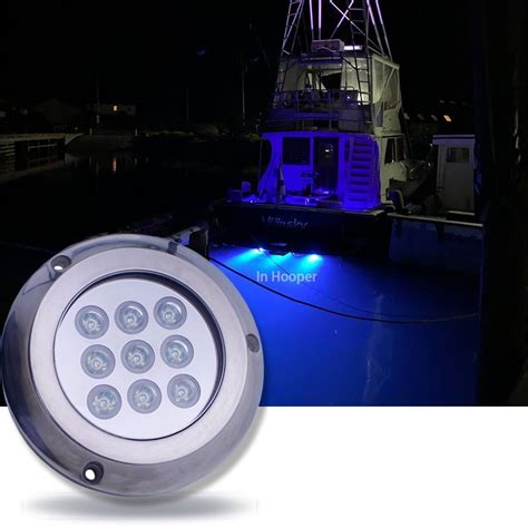 Surface Mount Ultra Bright Underwater Boat Light 24W 12VDC China