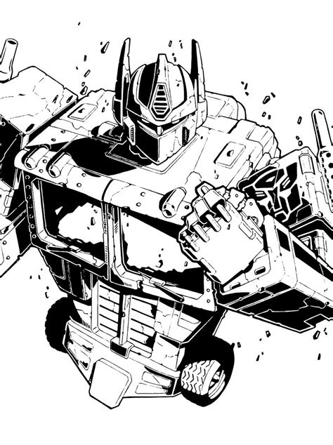 Optimus Prime Inked By CryptyC08 On DeviantArt