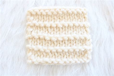 Easy Knitting Stitch Patterns {for beginners} - A BOX OF TWINE