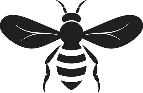 Buzzing Bee Icon Bee Crowned Emblem 32753162 Vector Art At Vecteezy