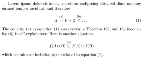 math mode - Put reference above equal sign and refer to it - TeX - LaTeX Stack Exchange