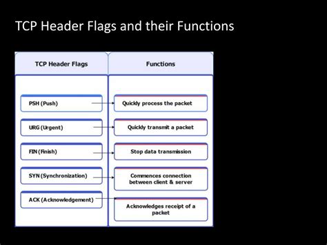 Tcp Headers Information For Network Engineers Ppt