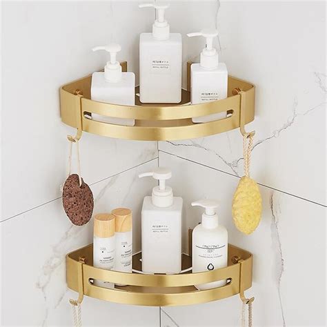 Gold Shelf For Bathroom Semis Online