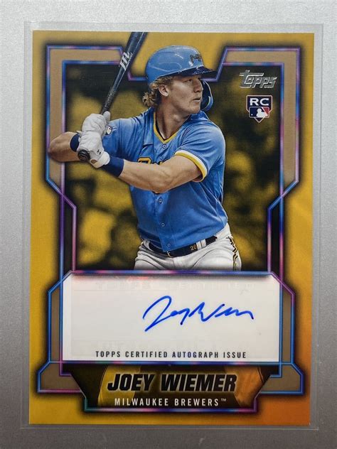 Yahoo Rc Joey Wiemer Topps Japan Edit