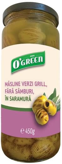 Ogreen Masline Verzi Grill Saramura