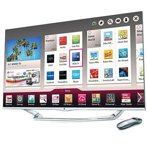 LG 55 LA7400 Full HD 1080p Cinema 3D Smart LED TV 55LA7400