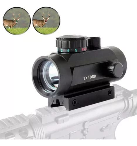 Luneta Red Dot Mira Hologr Fica Airsoft Carabina Trilho M Cuotas