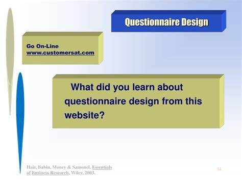 Ppt Questionnaire Design Powerpoint Presentation Free Download Id194222