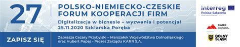 Zaproszenie Na Polsko Niemiecko Czeskie Forum Kooperacji Firm