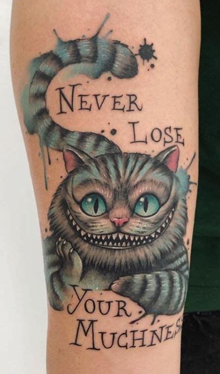 20 Best Cheshire Cat Tattoos