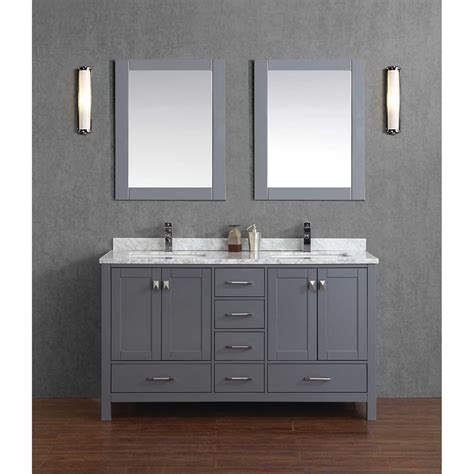 Bathroom Vanity Cabinets 60 With Double Sink Everything Bathroom