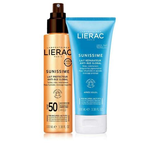 Lierac Sunissime Latte Solare Spf50 100 Ml Doposole 100 Ml