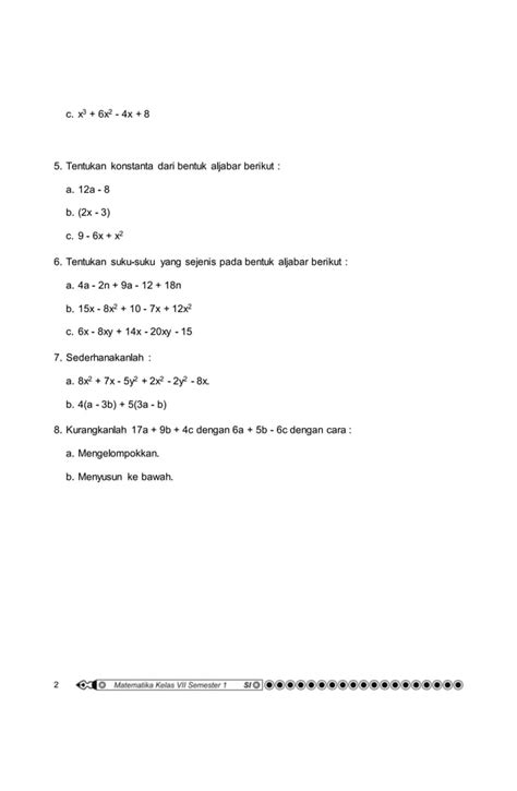 Soal Tugas Aljabar Pdf