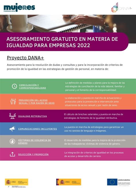 Asesoramiento gratuito en materia de igualdad para empresas Fundación