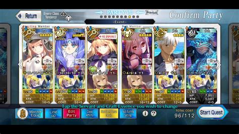 FGO Saber Wars II Rerun Wandering Planet Alton 3T Farming Ft