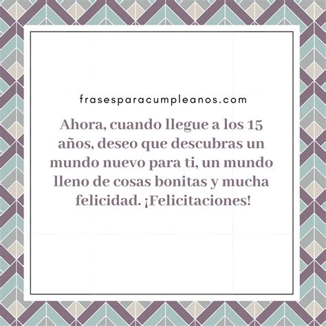 Las Mejores Felicitaciones De A Os Quincea Os Frasescumple