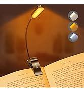 Gritin Led Rechargeable Book Light For Reading In Bed Eye Caring