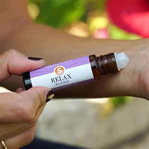 Relax Blend 100 Pure Essential Oil 10ml Roll On Bottle 100 Pure Essential Oils Pure