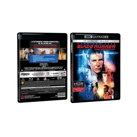 4K Ultra HD Blu Ray Version Final Cut Blade Runner DVD Et Blu Ray