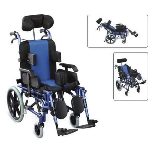 Factory Price Disabled Manual Aluminum Cerebral Palsy Wheelchair For