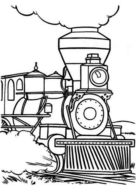 Trains Coloring Pages Learny Kids