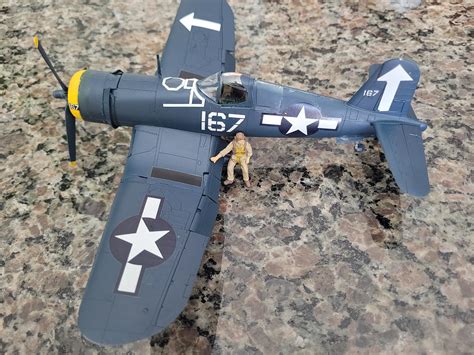 Vought F U D Corsair Fighter Aircraft Plastic Model Airplane Kit