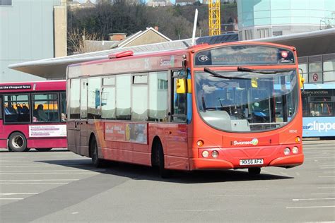 First Cymru 69242 Seen Leaving Swansea Bus Station Working Flickr