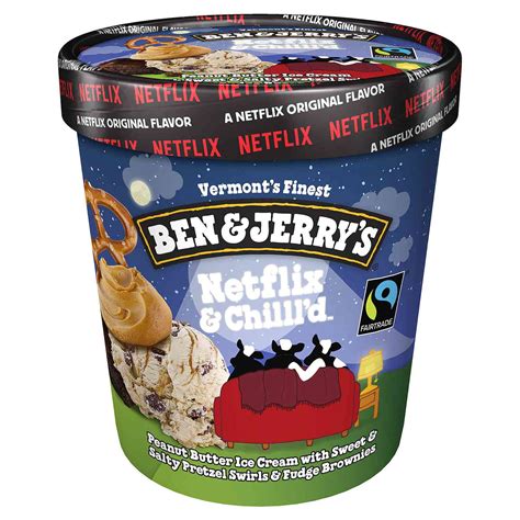 Ben Jerry S And Netflix Unveil New Brown Butter Bourbon Ice Cream Flavor