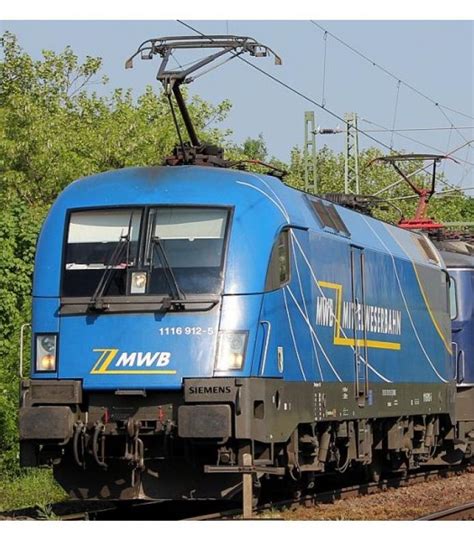 Mittelweserbahn GmbH MWB 1116 912 5 HO Blue Grey Scheme Class E 190