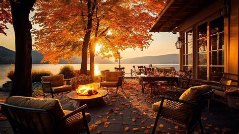 Relaxing Autumn Day Jazz In Cozy Coffee Shop Ambience Soothing Jazz